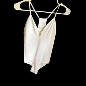 Free People Intimately White Bodysuit XS/S